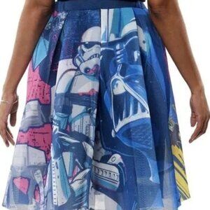 Star Wars Dark Side Vs Light Side Heather Skirt Stitch Shoppe Loungefly 2XL